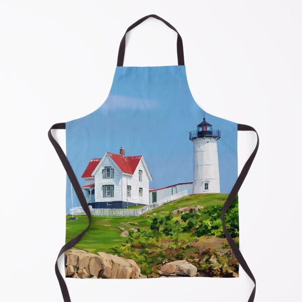Item preview, Nubble Lighthouse on a Sunny Day designed and sold by Emily Kalina.