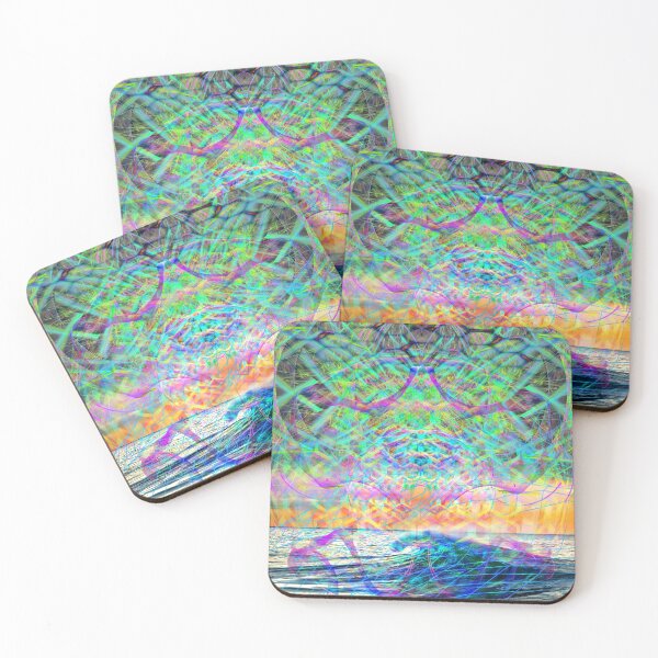 Item preview, Wave Grid Consciousness designed and sold by Discordant Dreams Art.