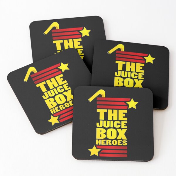 Item preview, orange juice box heroes designed and sold by elsiekuhlman.