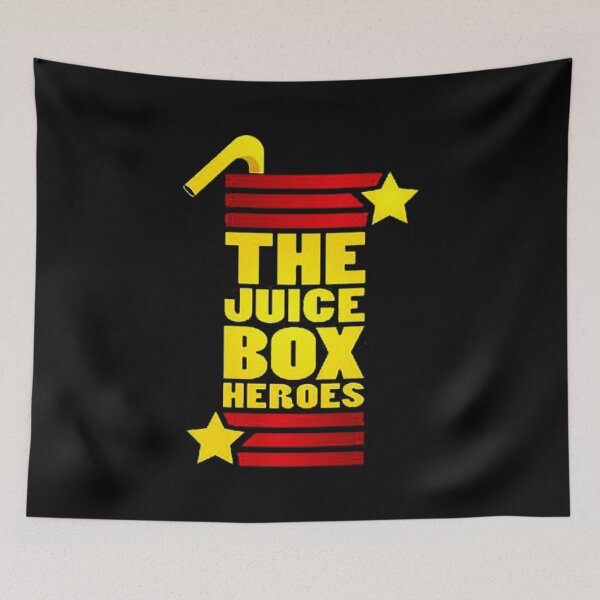 Item preview, orange juice box heroes designed and sold by elsiekuhlman.