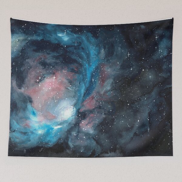 Item preview, Orion Nebula Watercolor designed and sold by Threeleaves.