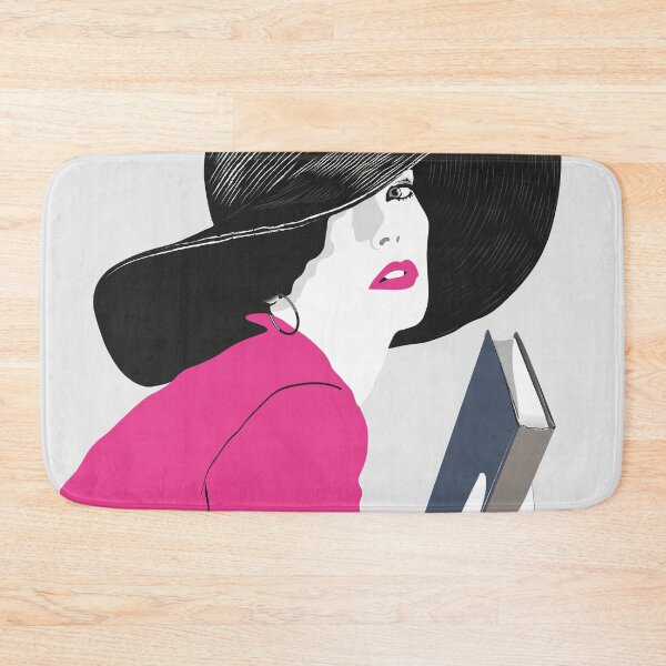 Item preview, Woman reader with hat designed and sold by Emi Yañez.