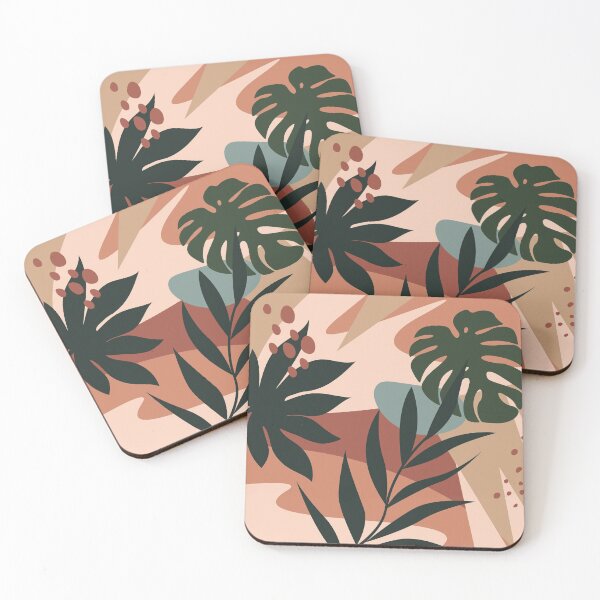 Item preview, Abstract Tropical - Boho Abstract Plant Art designed and sold by Teeline.