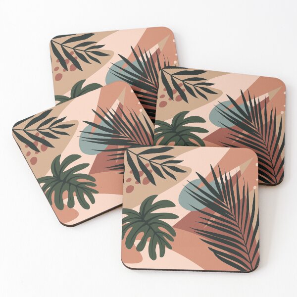 Item preview, Abstract Tropical - Boho Abstract Plant Art designed and sold by Teeline.