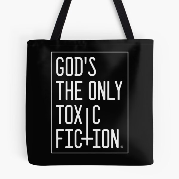 Item preview, God's the Only Toxic Fiction designed and sold by Andrés Abel.