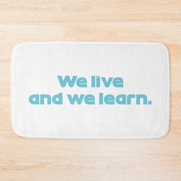 Item preview, We Live and We Learn - Motivational HAM. Radio 2021 designed and sold by FilipeFerreira.