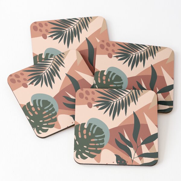 Item preview, Abstract Tropical - Boho Abstract Plant Art designed and sold by Teeline.