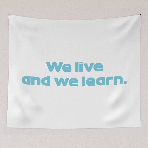 Item preview, We Live and We Learn - Motivational HAM. Radio 2021 designed and sold by FilipeFerreira.