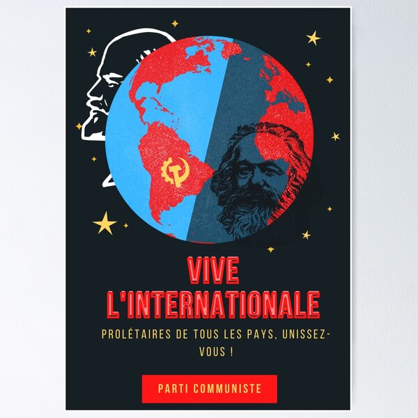 Item preview, Long live the international! Workers of all countries, unite! designed and sold by oboel.
