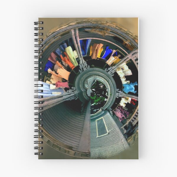 Item preview, Spiral Washline Abstract designed and sold by Wayne King.
