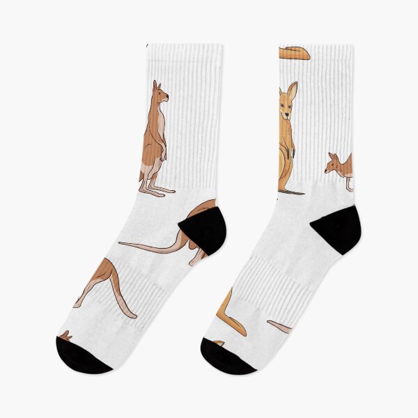 Item preview, Wild Kangaroo and Joey Sticker Pack designed and sold by Wildlife Apparels Inc..