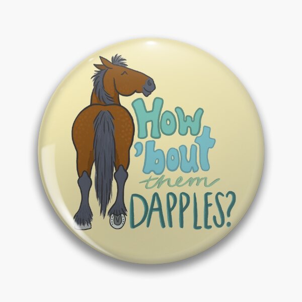 Item preview, How 'Bout Them Dapples? Bay designed and sold by HorseFly Ranch.