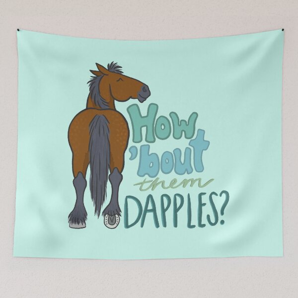 Item preview, How 'Bout Them Dapples? Bay designed and sold by HorseFly Ranch.