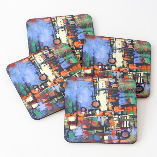 Item preview, Busy cityscape designed and sold by Mikko Tyllinen.