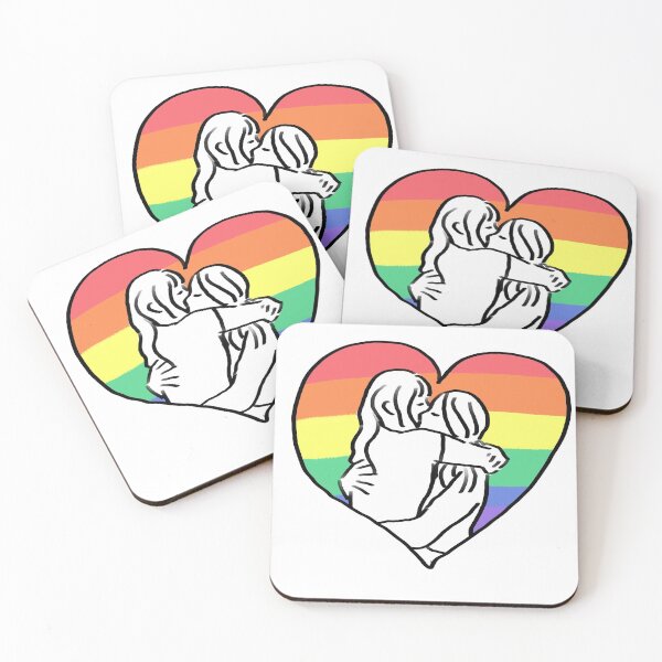 Item preview, Lesbian heart designed and sold by fluffnet.