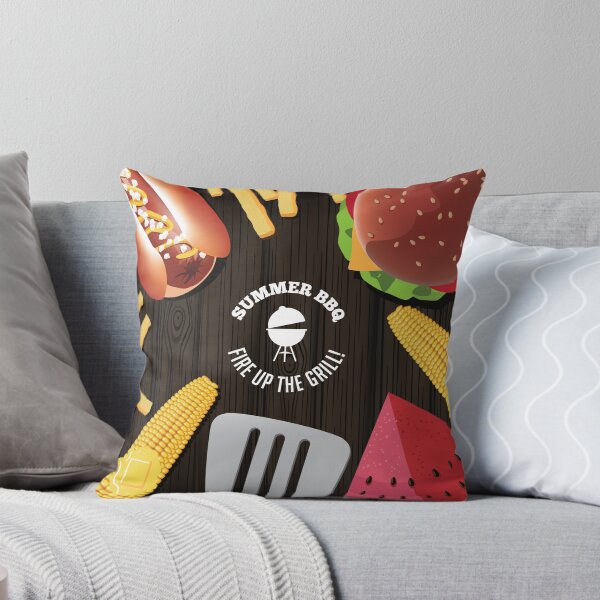 Item preview, Summer BBQ fun food design designed and sold by La Cartoonista.