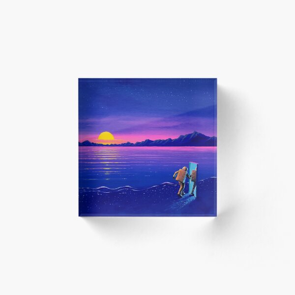One Last Look Acrylic Block