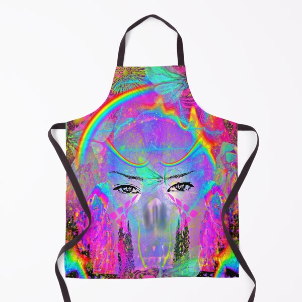 Item preview, Rainbow Crystal Psychic designed and sold by Discordant Dreams Art.