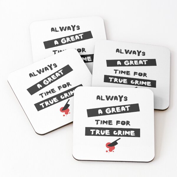Item preview, Always A Great Time For True Crime designed and sold by SportyDogShop.