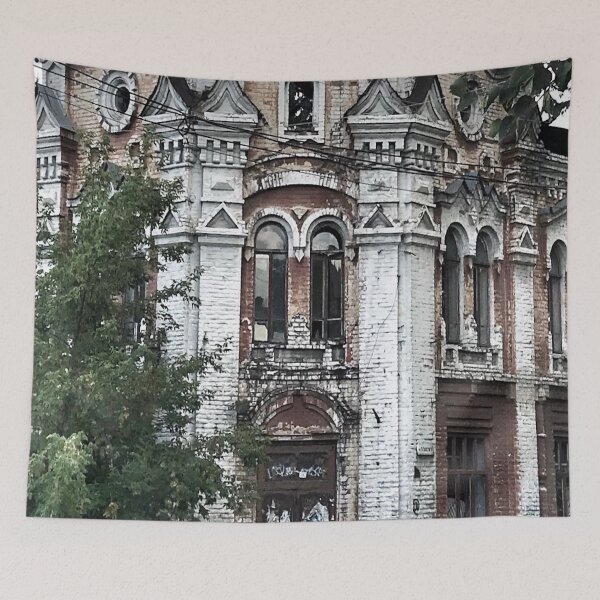 Item preview, Brick abandoned facade designed and sold by alinamiryuk.