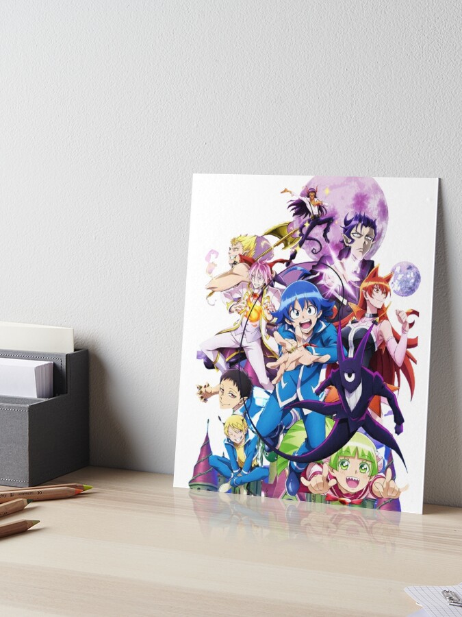Mairimashita! Iruma-kun 2  Art Board Print for Sale by Bumble-bee-X