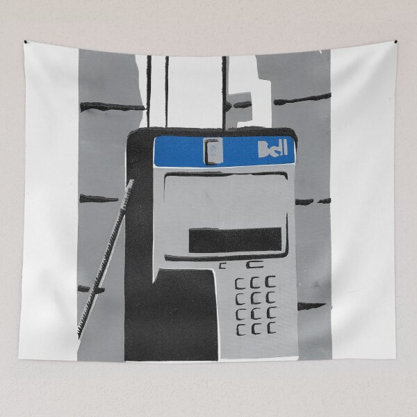 Item preview, phone booth  designed and sold by offthefringeink.