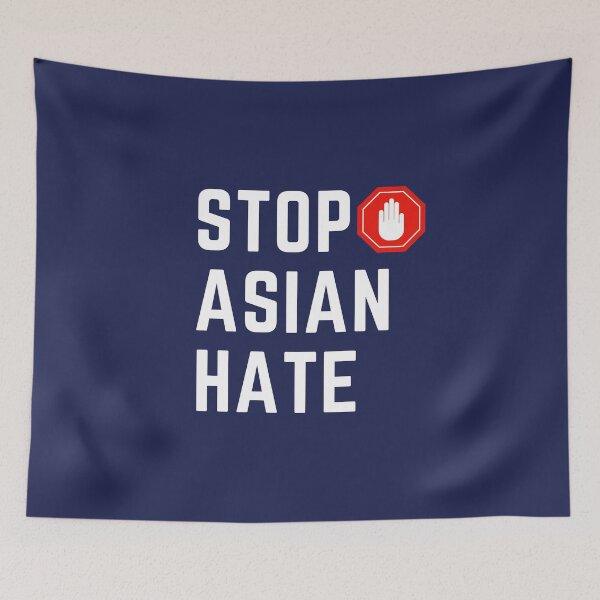 Item preview, Stop Asian Hate T-shirt Design designed and sold by Pornboon.