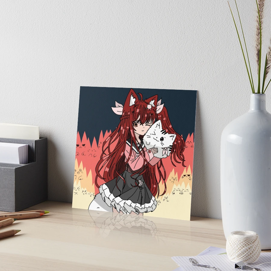 Anime Girls Money Heist Art Board Print for Sale by EmpireKitsune