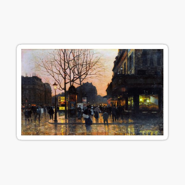 The Flea Market, Porte du Châtillon - Eugene Galien-Laloue Jigsaw Puzzle  for Sale by CJET