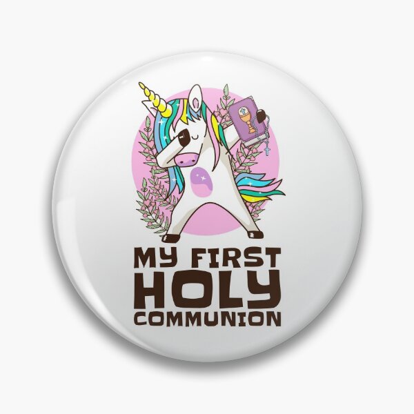 Item preview, First Communion Dabbing Unicorn designed and sold by Maria Garcia.