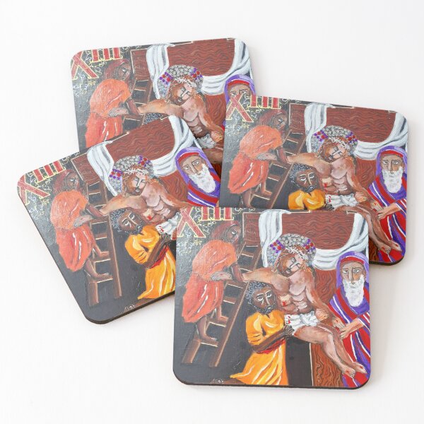 Item preview, JESUS IS TAKEN DOWN FROM THE CROSS designed and sold by felicityprazak.