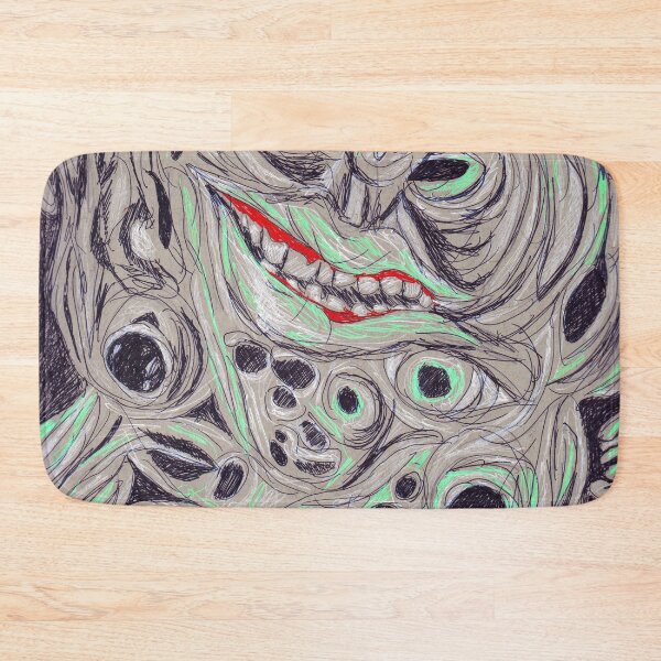 Item preview, S3-2 (psychedelic surreal character face drawing) designed and sold by Discordant Dreams Art.