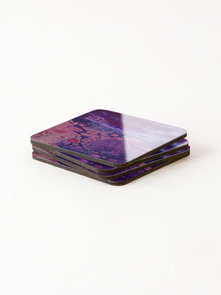 Thumbnail 4 of 5, Coasters (Set of 4), Galactic Princess designed and sold by RewskiPhotos.