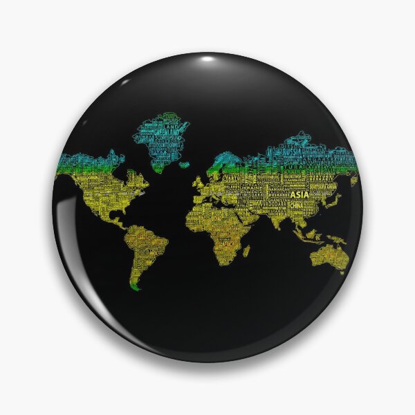 Item preview, World Map VII designed and sold by SAS4rt.
