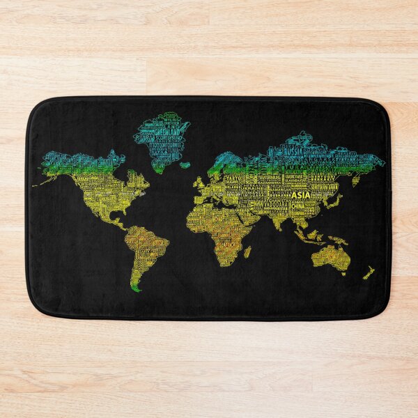 Item preview, World Map VII designed and sold by SAS4rt.