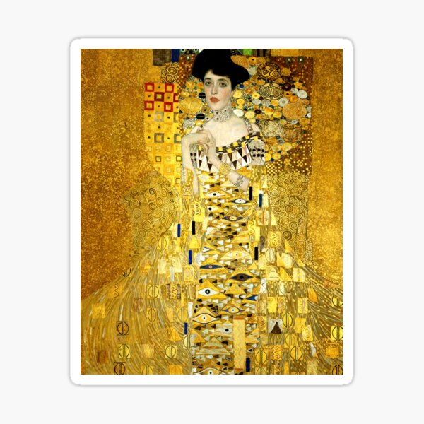 Aperçu de l'œuvre Adele Bloch-Bauer I par Gustav Klimt Fine Art créée et vendue par GalleryGreats.