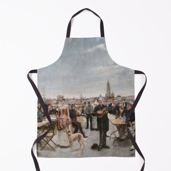 Item preview, The Café Belvedere, Antwerp - Louis Van Engelen - 1887 designed and sold by CJET.