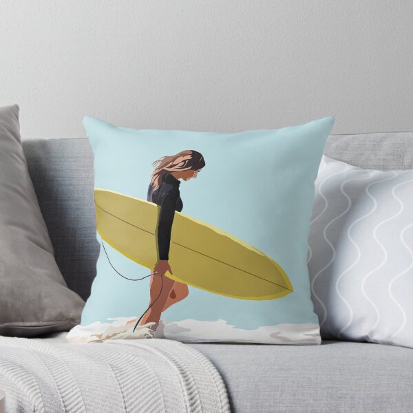 Aperçu de l'œuvre Le Surf Blanc créée et vendue par Tiny-Designs-UK.