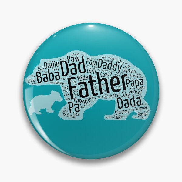 Item preview, Funny father dad nickname word cloud bear designed and sold by Kudos5678.