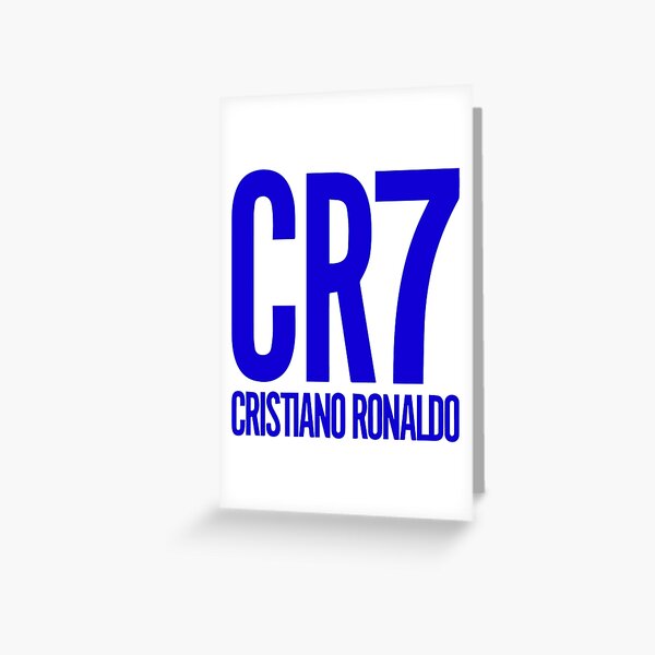 Cartes De Vœux Sur Le Theme Cr7 Redbubble