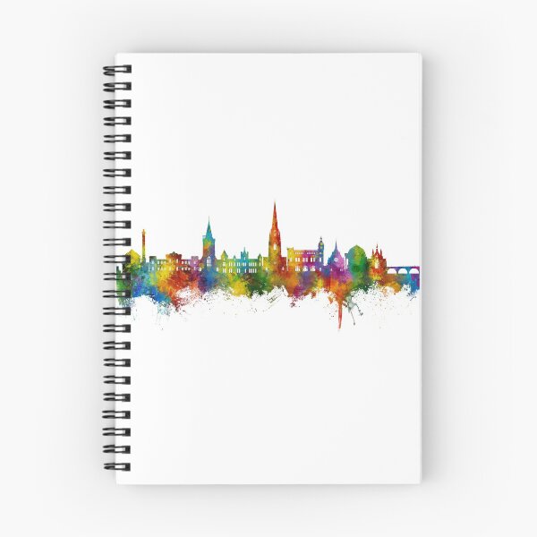 Aperçu de l'œuvre Perth Scotland Skyline créée et vendue par ArtPrints.
