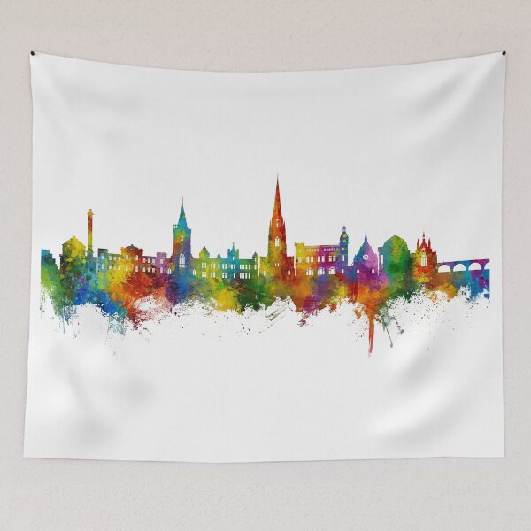 Item preview, Perth Scotland Skyline designed and sold by ArtPrints.