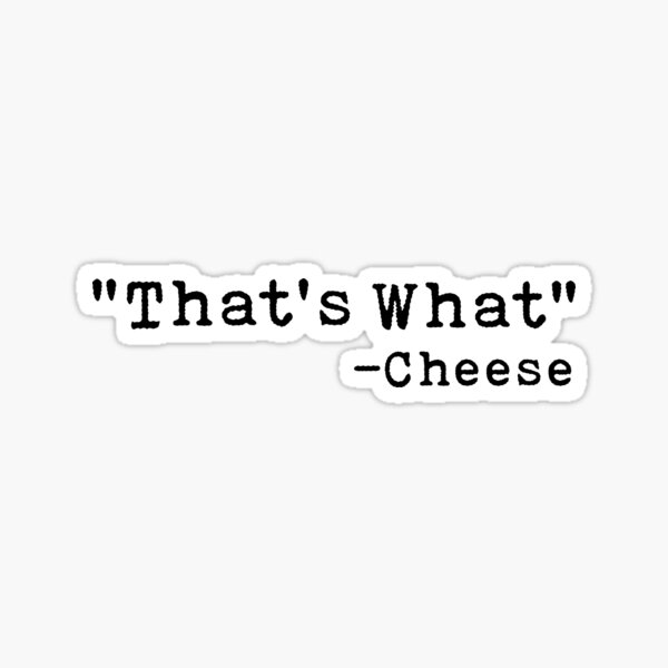 Aperçu de l'œuvre "C'est quoi" -Fromage créée et vendue par AritraSur.