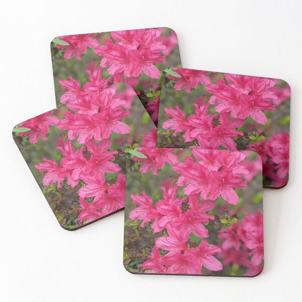 Item preview, Pink Flowers on a Bush Photographic Image designed and sold by AustaArt.