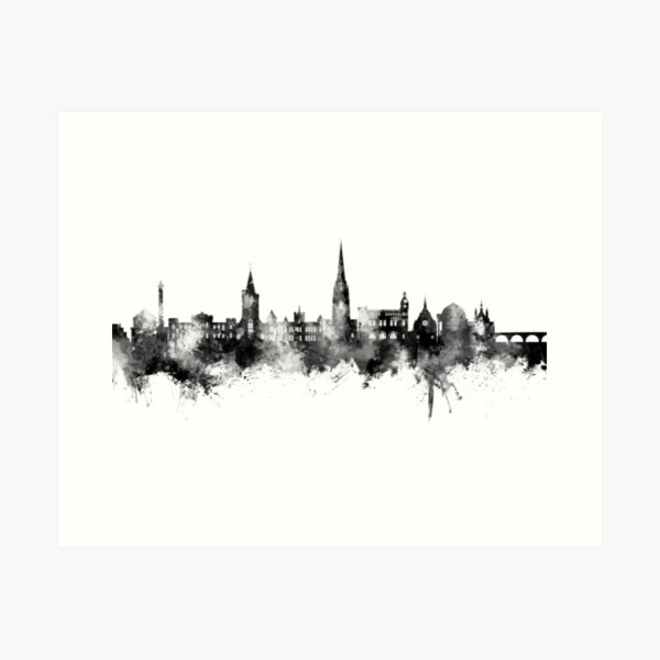 Item preview, Perth Scotland Skyline designed and sold by ArtPrints.