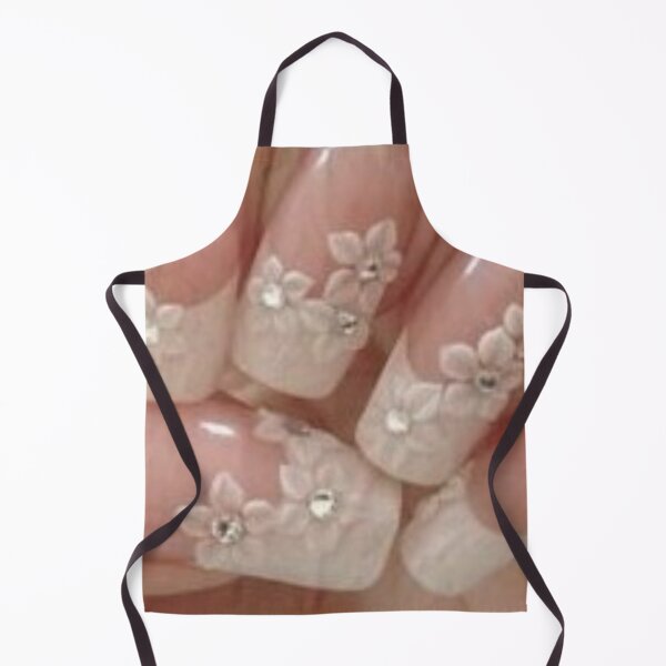 Item preview, Beautiful white tips nails designs. designed and sold by Lan thi Nguyen.