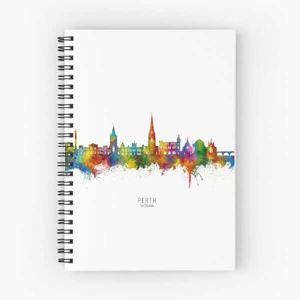 Aperçu de l'œuvre Perth Scotland Skyline créée et vendue par ArtPrints.