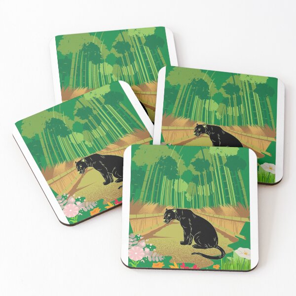 Item preview, Black tiger jungle tiger forest designed and sold by Salimtinwale.