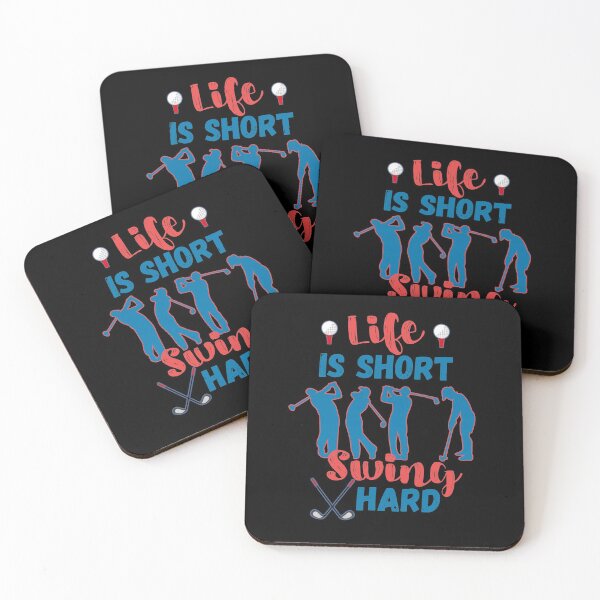 Item preview, Life is short Swing Hard Golf Lovers designed and sold by Nzgiftsandmore.
