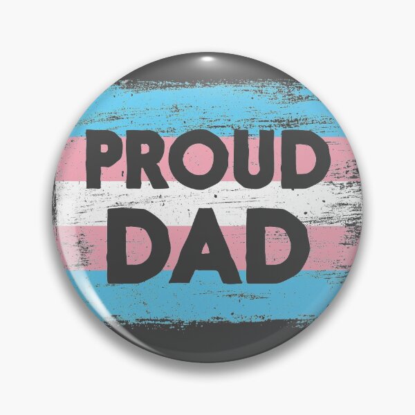 Item preview, PROUD DAD - Transgender Pride Flag - Vintage Paint designed and sold by UBUCO.